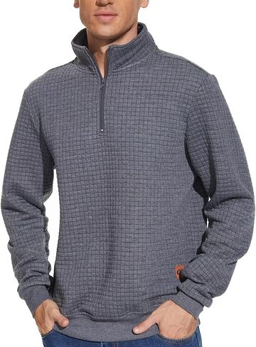 YuKaiChen Men's Casual Pullover Hoodies Long Sleeve Hooded Sweatshirts in Saudi Arabia