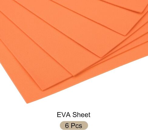 EVA Foam Sheets, [for Arts] - 11x8Inch 1.7mm Thickness/Dark Brown / 6 Pcs in Saudi Arabia