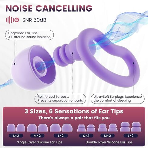 3 Pairs Swimming Ear Plugs Waterproof Earplugs, Silicone Swim Ear Plugs for Adult Kids, Water Sports Earplugs for Showering, Bathing, Surfing in Saudi Arabia