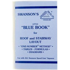 أداة سوانسون P0110 الكتاب الأزرق الصغير لتعليمات تخطيط السقف والسلالم in Kuwait
