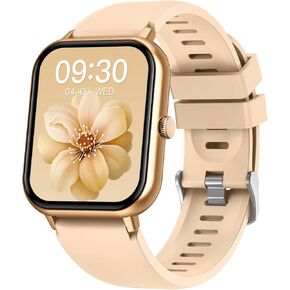 Smart Watch for Women Fitness Tracker: 1.83 Inch Bluetooth Call Smartwatch with Blood Oxygen Blood Pressure Monitor Compatible with Android Ios 100+ Sport Mode Heart Rate Steps Counter Waterproof Ip67