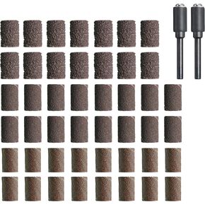 Dremel 48-Piece 1/4" Sanding Band Kit, Includes 60, 120, and 240 Grit Options, Compatible with Dremel Rotary Tools (770B-01)