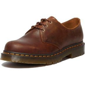 Dr. Martens Unisex 1461 Slip Resistant Oxford Shoes, Dark Tan, 11 US Men