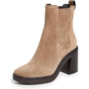 Tory Burch Women's T Gore Heeled Ankle Boots 75mm