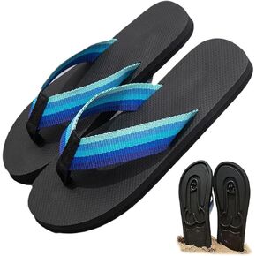 Hidden Flops, Funny Non Slip Quick-Dry Beach Flip Flops with Hidden Design, Creative Comfort Outdoor Flip Flops Novelty Gift for Beach, Home in Saudi Arabia