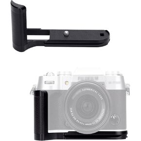 X-T50 Handgrip, Handle for Fujifilm X-T50 Camera with Built-in Arca Quick Release Plate & Battery Compartment Opening, X-T50 Hand Grip Holder - Black