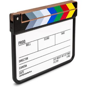 OPENMOON Three-Colour LED Video Light Clapperboard,4000mAh Extended Standby time ，Simplified Button Control,3000-5600K