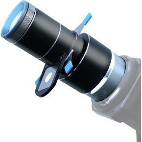 Bowens Mount Snoot Photography, Optical Snoot kit for Monolight Portraits/Flash Speedlite/LED Light, Compatible with Aputure Amaran 60D/XS/100X/D 200D/X,Godox SL60,4 Color Filters,25 Gobos