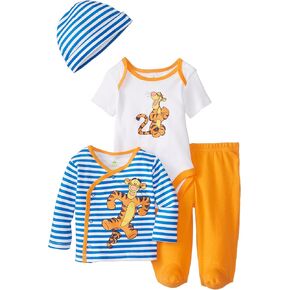Disney Baby-Boys Tigger 4 Piece Gift Set