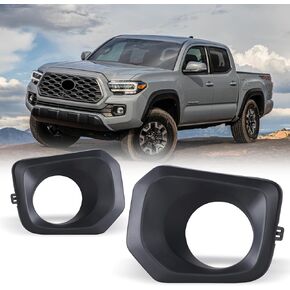 AUTOWIKI Fog Light Assembly For Toyota Tacoma 2016-2023 (Fits SR, SR5 Model Only) OEM Replacement Fog Lamps With Clear Lens 2pcs