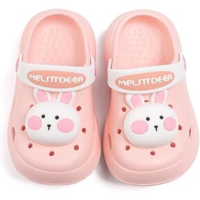 Toddler Boys Girls Cute Garden Water Clogs Cartoon Slip On Sandals Lightweight Slipper Outdoor Summer Swimming Pool Infant Children Beach Pool Shoes