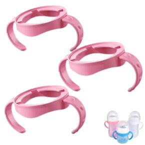 Bottle Handles Compatible with Avent Natural Response Baby Bottle, Pack of 4, Blue and Pink (2 Blue 2 Pink) (6 Blue)