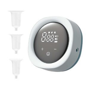 Electric Nipple Corrector for Flat or Inverted Nipples, Portable Nipple Pump, Inverted Nipple Puller, 6 Corrector Covers Rechargeable Nipple Puller Sunken and Shy Nipples