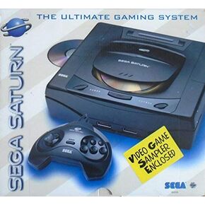 Sega Saturn System - Video Game Console (Renewed)