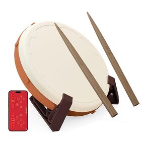 Rythmagica TDC10 Pro Taiko Drum Controller for Game Consoles, for Switch,PC,PS4,Xbox,Wii, Less Noise,High Sensitivity,Precise,Arcade Level