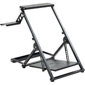 Marada ترقية جديدة لعجلة القيادة للسباق X Mount متوافق مع PXN، Thrustmaster، وحدة تحكم Logitech قابلة للطي وقابلة للتعديل لمحاكاة السباق، بدون فرامل يد دواسة ناقل الحركة in Kuwait