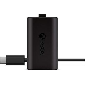 Microsoft Xbox Series X/S Play & Charge Kit - Recharge during or after play - Fully charges in 4 Hours - 9 Ft Cable - Compatible w/ Xbox Series X/S - Compatible w/ Xbox Controllers w/ USB Type-C