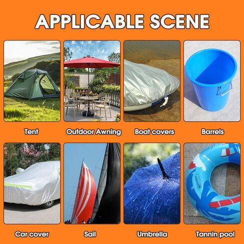 Elastic Leak-proof Tape, Thick Tough Rubber Waterproof Tape - Ideal for sealing and repairing leaks, underwater、indoor &outdoor projects - tent RV roof water pipe & tanning pool repairs, etc (10pcs) in Saudi Arabia