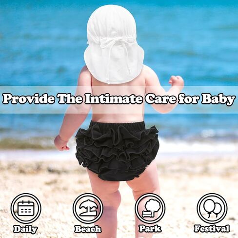 Diaper Covers for Girls Baby Bloomers Cotton Ruffle Bloomers for Toddler Girls Newborn Infant Shorts Baby Underwear in Kuwait