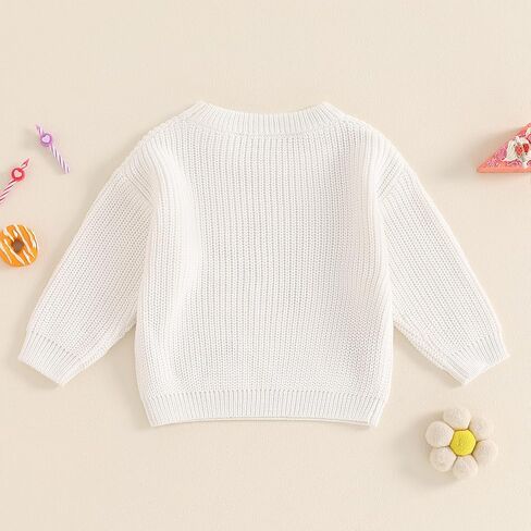 First Birthday Outfit Girl 1st Birthday Boy Gifts Sweatshirt Girls One Birthday Sweater Knitted Tops Fall Winter in Saudi Arabia