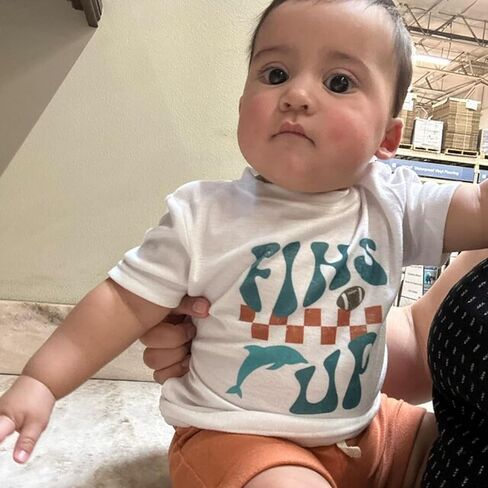 سترة Dcohmch للأطفال الصغار من الأولاد والبنات لكرة القدم بأكمام طويلة ورقبة دائرية وطباعة حروف وقميص بلوفر ملابس خريفية in Kuwait