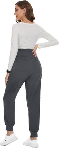 PACBREEZE مستلزمات الحمل النسائية مع 6 جيوب، ملابس العمل للأمومة، سراويل الحمل، S-XXL in Saudi Arabia