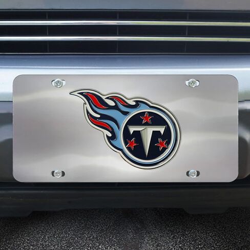 FANMATS 26921 Green Bay Packers لوحة ترخيص أمامية من الفولاذ المقاوم للصدأ مع شعار معدني كبير ثلاثي الأبعاد للفريق in Saudi Arabia