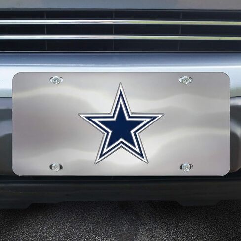 FANMATS 26921 Green Bay Packers لوحة ترخيص أمامية من الفولاذ المقاوم للصدأ مع شعار معدني كبير ثلاثي الأبعاد للفريق in Saudi Arabia