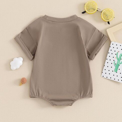 SAYOO Western Baby Boys Bodysuit Clothes Country Cowboy Funny Baby Bubble Romper Infant Creeper One-Piece Baby Bodysuit in Saudi Arabia