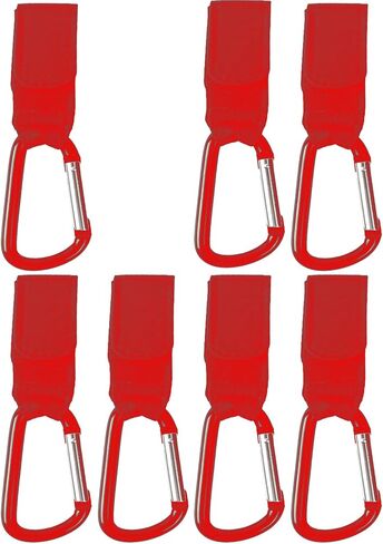 Stroller Hook, Adjustable Stroller Bag Hook, Stroller Hooks for Bags, Stroller Clips Stroller Straps, Stroller Hooks for Strollers, Wheelchairs, Shopping, 2 Pack, Black in Saudi Arabia