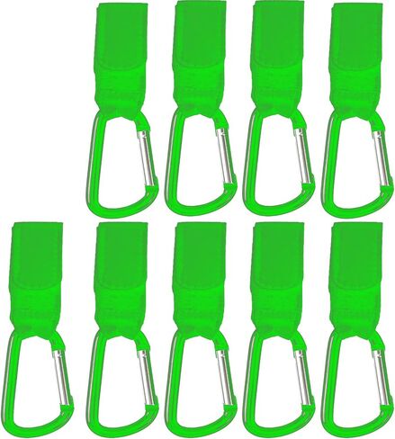 Stroller Hook, Adjustable Stroller Bag Hook, Stroller Hooks for Bags, Stroller Clips Stroller Straps, Stroller Hooks for Strollers, Wheelchairs, Shopping, 2 Pack, Black in Saudi Arabia