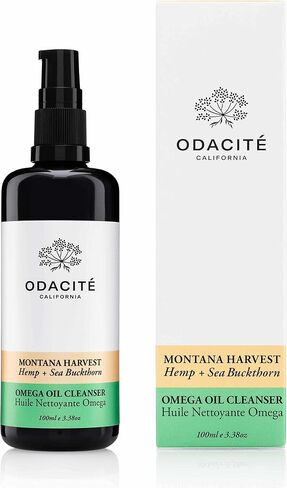 منظف ​​الوجه بالرغوة من Odacité - وصفة توهج الفحم المنشط بالنعناع الأسود وطين الراسول - مرطب للوجه مع تنظيف عميق لغسول لطيف للوجه لإزالة الأوساخ والزيوت، 3.38 أونصة سائلة. أوقية. in Kuwait