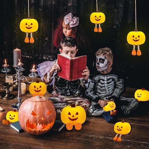 ضوء ليلي على شكل يقطين للأطفال، ديكور على شكل يقطين الهالوين اللطيف، ضوء ليلي لحضانة الأطفال الصغار، ضوء على شكل يقطين إسفنجي، لاسلكي قابل لإعادة الشحن، مصباح بجانب السرير من السيليكون قابل لإعادة الشحن لهدايا الهالوين (مبتسمًا) in Kuwait