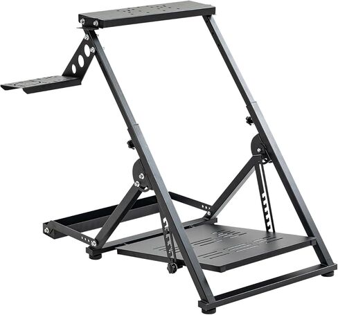 Marada ترقية جديدة لعجلة القيادة للسباق X Mount متوافق مع PXN، Thrustmaster، وحدة تحكم Logitech قابلة للطي وقابلة للتعديل لمحاكاة السباق، بدون فرامل يد دواسة ناقل الحركة in Kuwait