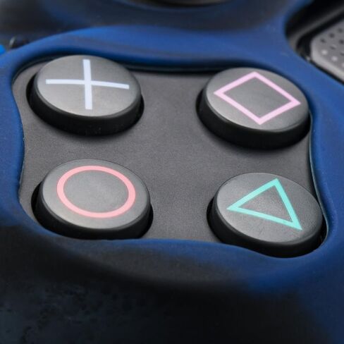 Silicone Skin for PS4 Controller x 3(Camou Pack) with Exclusive Thumb Grips x 8 in Saudi Arabia
