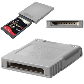 SD Flash Memory Card Adaptor Converter Card Reader for Nintendo Wii NGC Gamecube Game Console Accessories