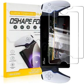2 Pack Screen Protector Tempered Glass for PlayStation Portal Remote Player 8 inch. 9H Hardness Shatterproof Ultra HD Screen Protector, Anti-Scratch, Anti-Fingerprint, with Installation Kit.
