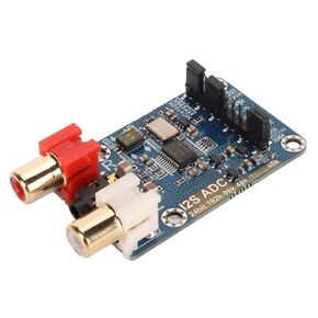 I2S ADC Audio Card Module, Lossless Digital Audio Decoder Module, Master Slave Mode Development Board, Support 24bit 192k, 24bit 96k Master Mode