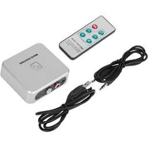 Audio Capture Recorder, Audio Capture Box 128Kbps Music Digitizer CD Recorder with 3.5mm & Line Input Supports Secure Digital Memory Card & USB Flash Drive