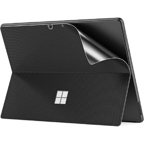 MoKo Tablet Back Skin Stick Decal for Microsoft Surface Pro 11 /Surface Pro 10 / Pro 9 / Pro 8 13-Inch Tablet, PU Leather Protective Decal Body Skin Cover for Surface Pro 11/10, Royal Blue