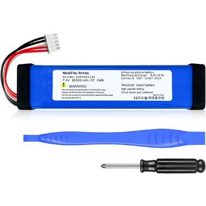 18000mAh Replacement Battery for JBL Xtreme, Xtreme 1 (Part No:GSP0931134) Xtreme Speaker, 2024 Upgrade High Capacity 7.4V Rechargeable Battery with Repair Tools