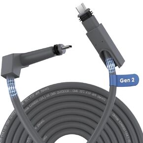 Starlink Cable 33 FT, CMX CMR Rated 26AWG Starlink Replacement Cable 1200Mbps, Starlink Rectangular Satellite Replacement Gen 2 Cable, Starlink Extension Cable for Starlink Actuated Gen 2