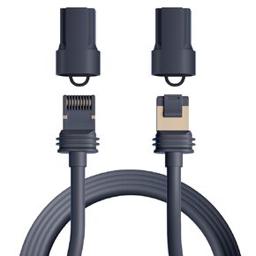 Starlink Cable for Gen 3 & Mini 15FT/5M Replacement Ethernet Cable Waterproof Standard V3 Extension Cable Gray