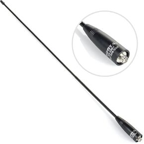 Authentic Genuine Nagoya NA-320A Triband HT Antenna 2M-1.25M-70CM (144-220-440Mhz) Antenna SMA-Female for BTECH and BaoFeng Radios