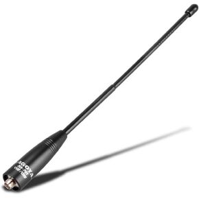 Authentic Genuine Nagoya NA-701 8-Inch Whip VHF/UHF (144/430Mhz) Antenna SMA-Female for BTECH and BaoFeng Radios