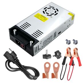 New Version 115V/230V AC to 12V DC Converter Power Supply 12V 500W 50A DC Switching Transformer for LED Light Strips, CCTV Camera Security Systems, Radios, Computer Projects