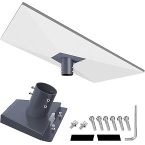 Starlink Gen3 Mount Adapter,Starlink V3 Pipe Adapter,Pole Mount Kit Compatible with STARLINK GEN3 Standard Antenna,V3 Bracket Antenna(Gray)