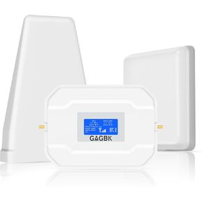 2024 Improved Cell Phone Signal Booster on Band 2/4/5/12/13/17/25/66 for 5G 4G LTE Cell Phone Booster Cell Signal Booster Cellphone Signal Booster Cellular Extender Up to 5500sqft for All U.S.Carriers