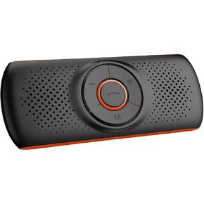 Bluetooth Car Speaker for Cell Phone HandsFree Bluetooth 5.0 Car Kits 3W Loud Speakerphone for GPS Music,Wireless in Car Handsfree Speaker with Visor Clip,Supports Voice Command,TF Card Playback