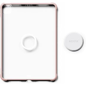 Magnetic Case for iPad Air6 11" 2024, Tablet Wall Mount Magnetic adsorption,Sticky Magnetic Wall Holder for iPhone13-15 Magsafe,Pencil Charging Support (Pink)